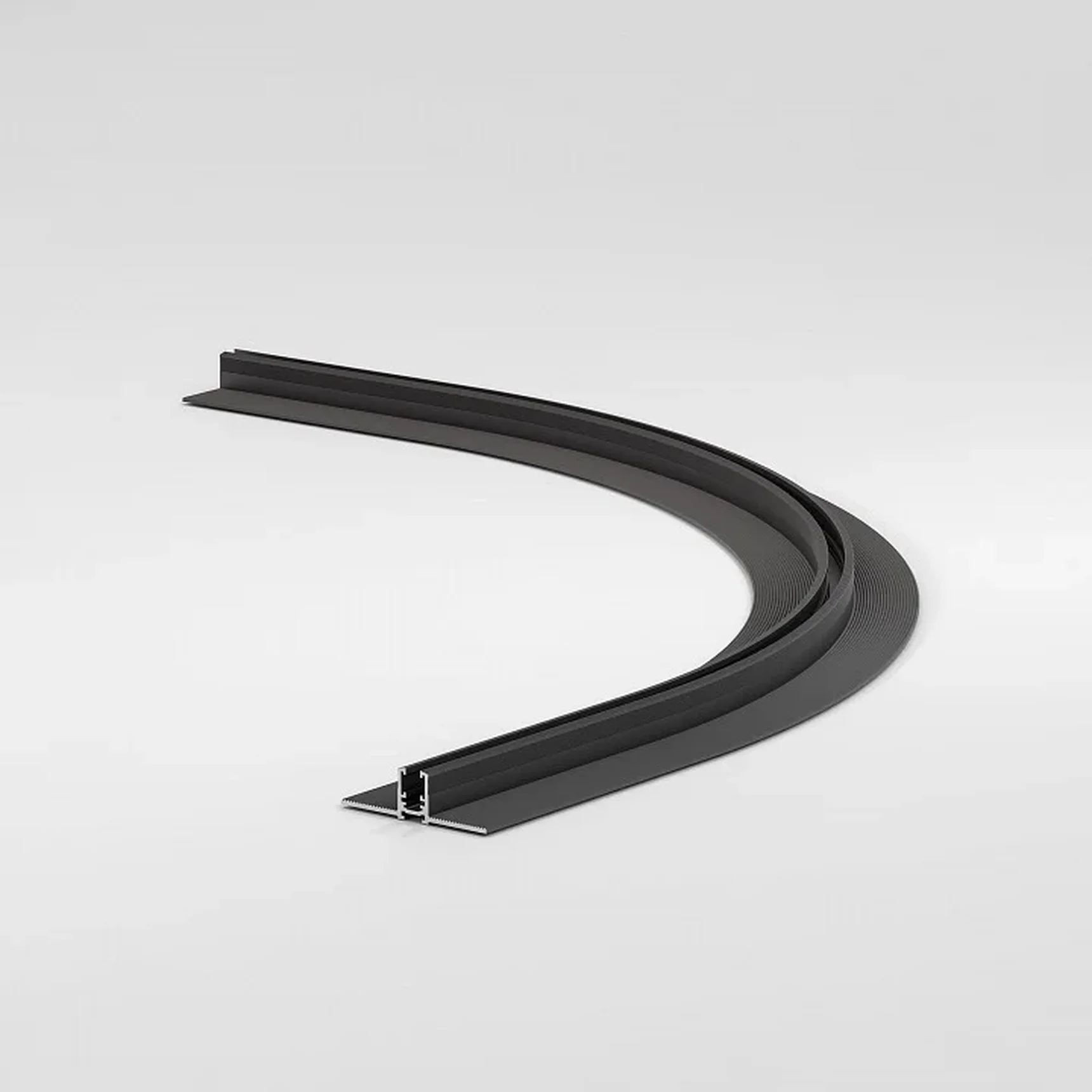 Mini Magnetic Шинопровод под ГКЛ 12,5 мм черный D600 85219/00