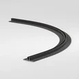 Mini Magnetic Шинопровод под ГКЛ 12,5мм черный D900 85220/00