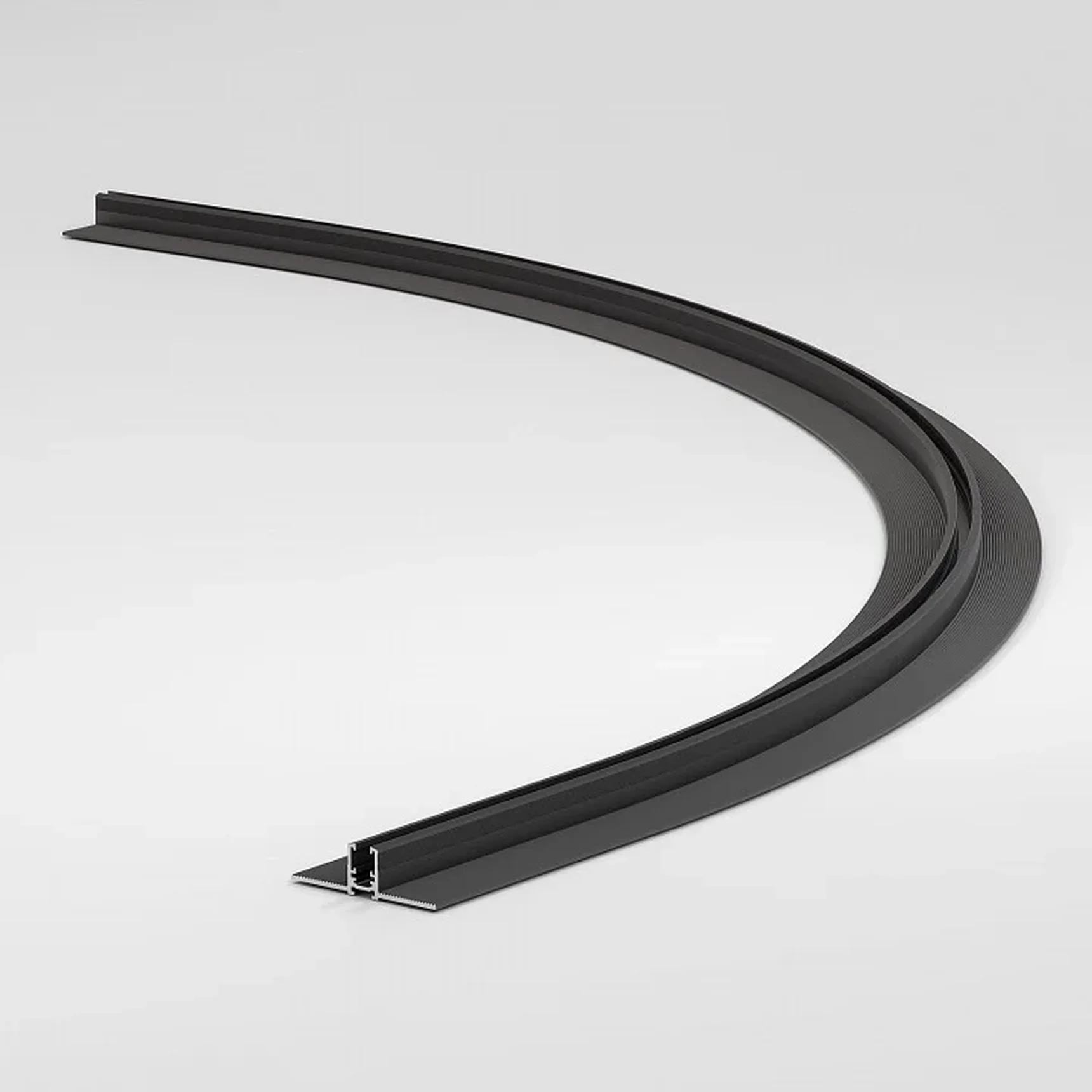 Mini Magnetic Шинопровод под ГКЛ 12,5мм черный D1200 85221/00