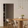 Светильник подвесной светодиодный Join 7W 4000K латунь 50313 LED