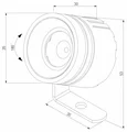 Настенный прожектор Elektrostandard Landscape a070269