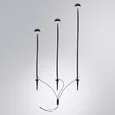Грунтовый светильник Arte Lamp MOTUS A1081PA-3BK
