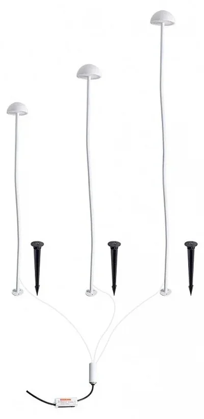 Грунтовый светильник Arte Lamp MOTUS A1081PA-3WH