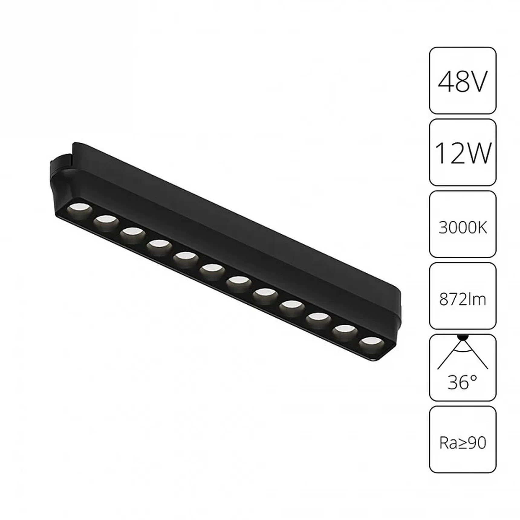 Светильник потолочный RAPID ARTE LAMP A1154PL-1BK