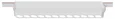 Светильник потолочный RAPID ARTE LAMP A1154PL-1WH