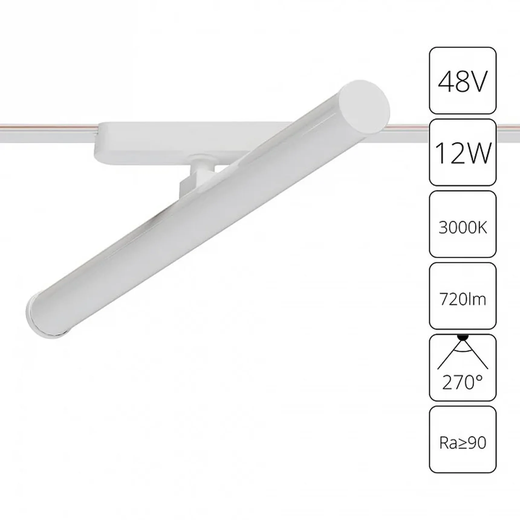 Светильник потолочный RAPID ARTE LAMP A1165PL-1WH