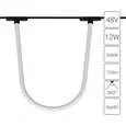 Светильник потолочный RAPID ARTE LAMP A1167PL-1BK