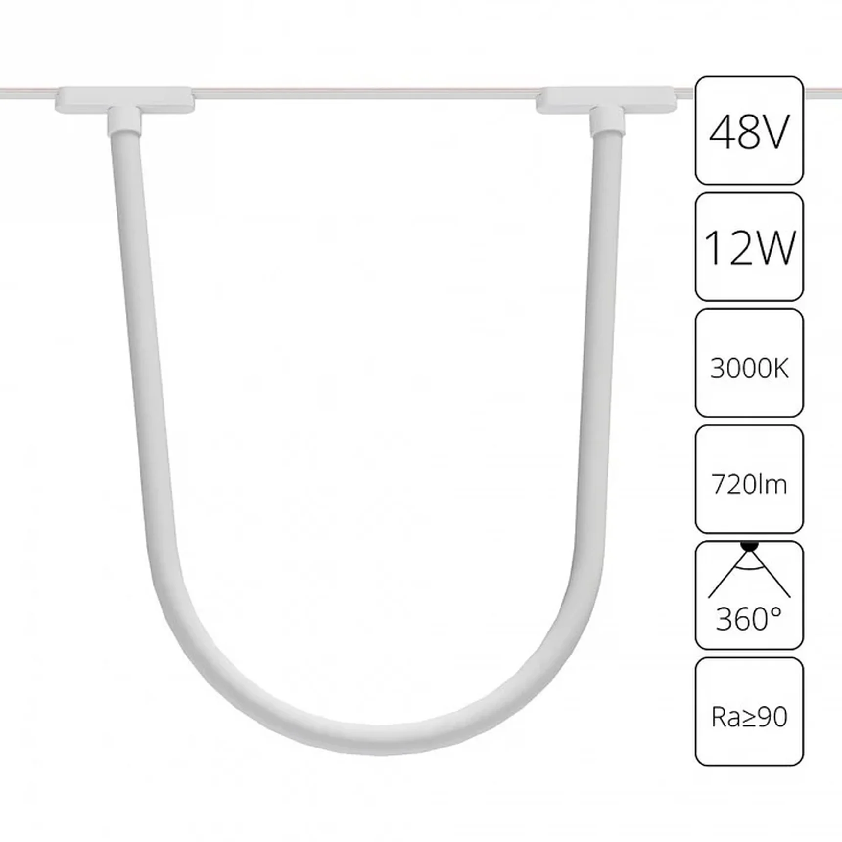 Светильник потолочный RAPID ARTE LAMP A1167PL-1WH