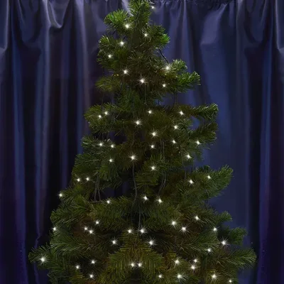 Гирлянда на елку 230V 210 LED 7*3м, 5000К, IP44, шнур 4м , CL91