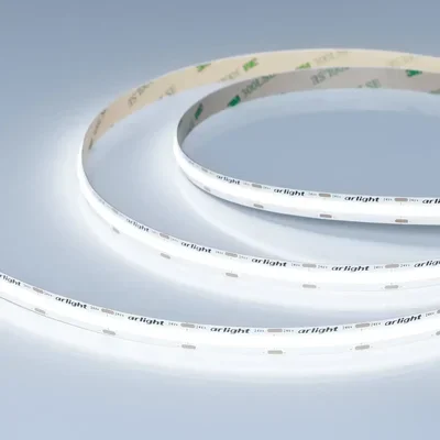 Лента COB-X576-10mm 24V White6000 (15 W/m, IP20, 5m) (Arlight, высок.эфф.150 лм/Вт)