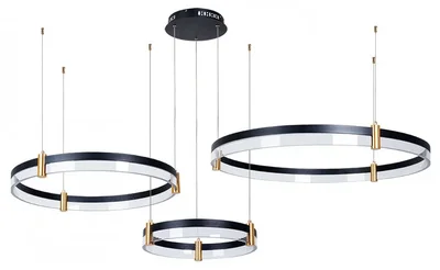 Подвесной светодиодный светильник Arte Lamp Mercury A2185SP-3BK