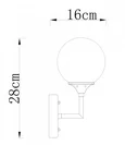 Бра Marco A2703AP-1SG