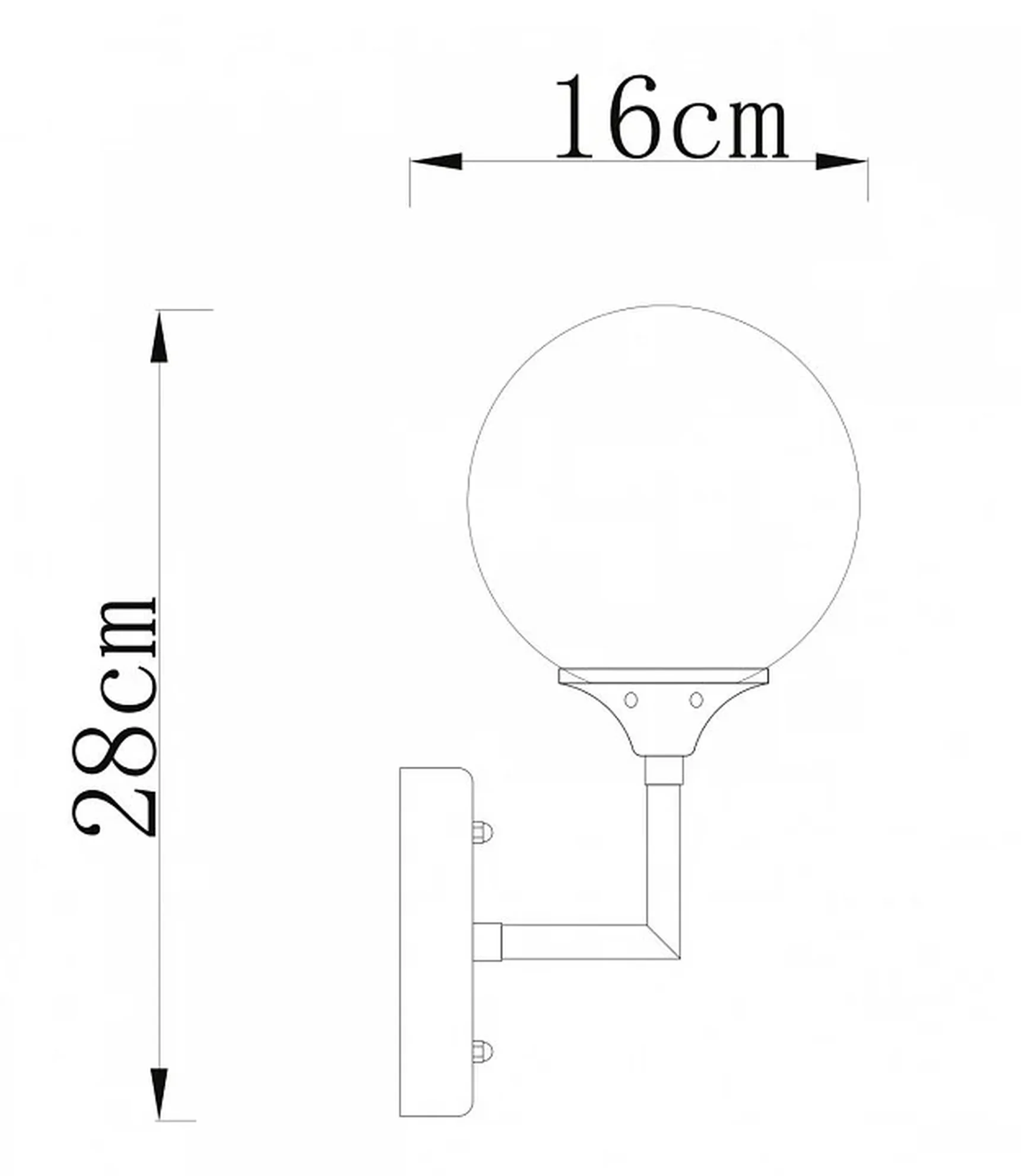 Бра Marco A2703AP-1SG