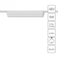 Светильник потолочный RAPID ARTE LAMP A2953PL-1WH