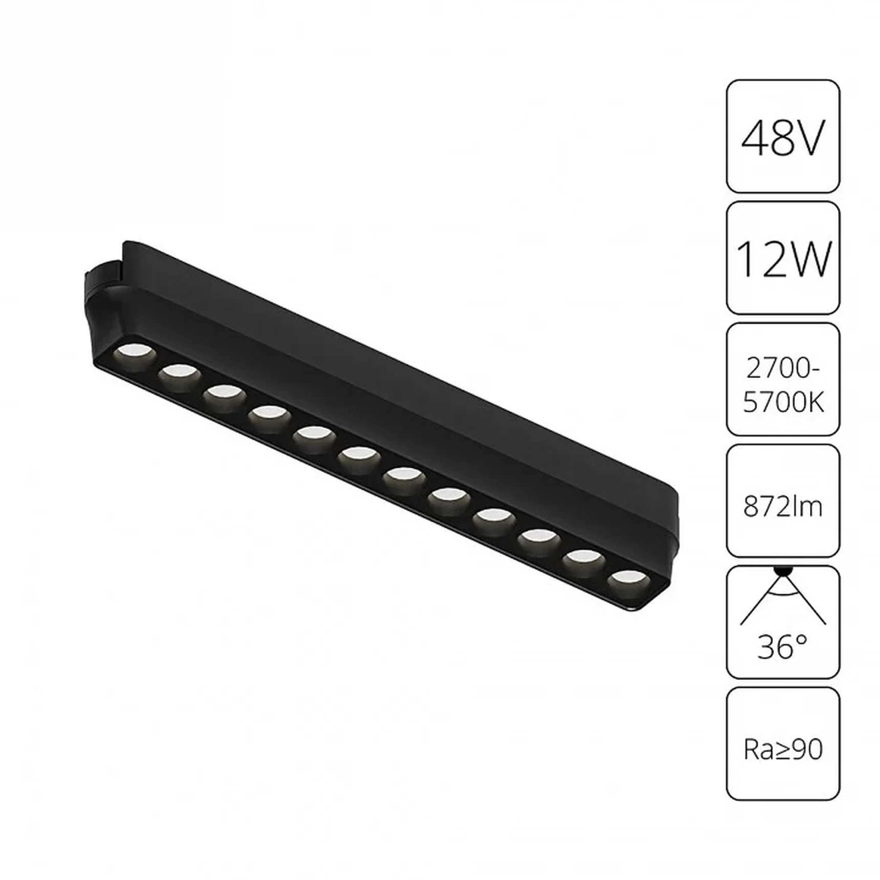 Светильник потолочный RAPID ARTE LAMP A2954PL-1BK