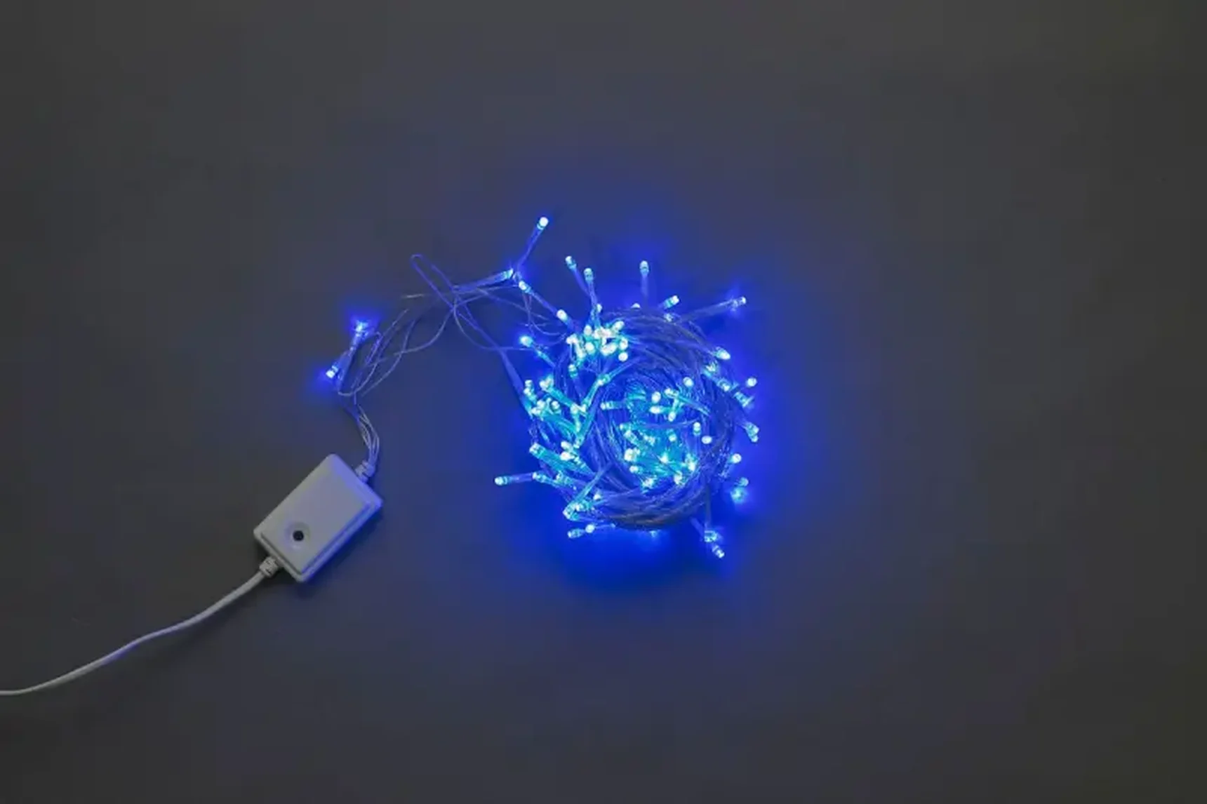 LED-BW-200-10M-240V-B, синяя на прозрачном пров.