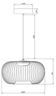 Светильник подвесной ARTE LAMP A3527SP-12BK