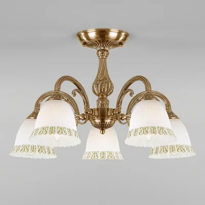 Потолочная люстра Eurosvet Campina 60107/5 античная бронза