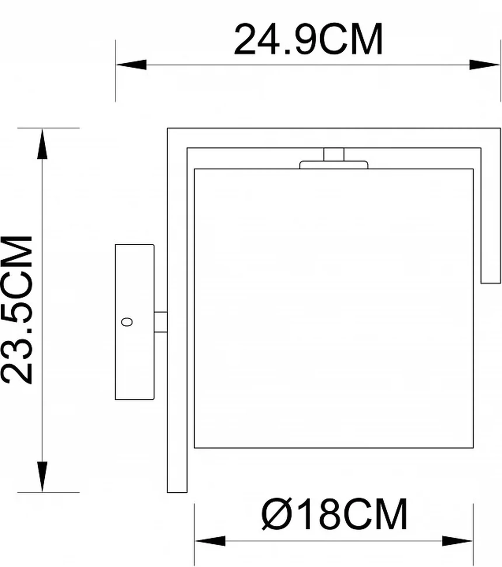 Бра Aperol A5031AP-1PB