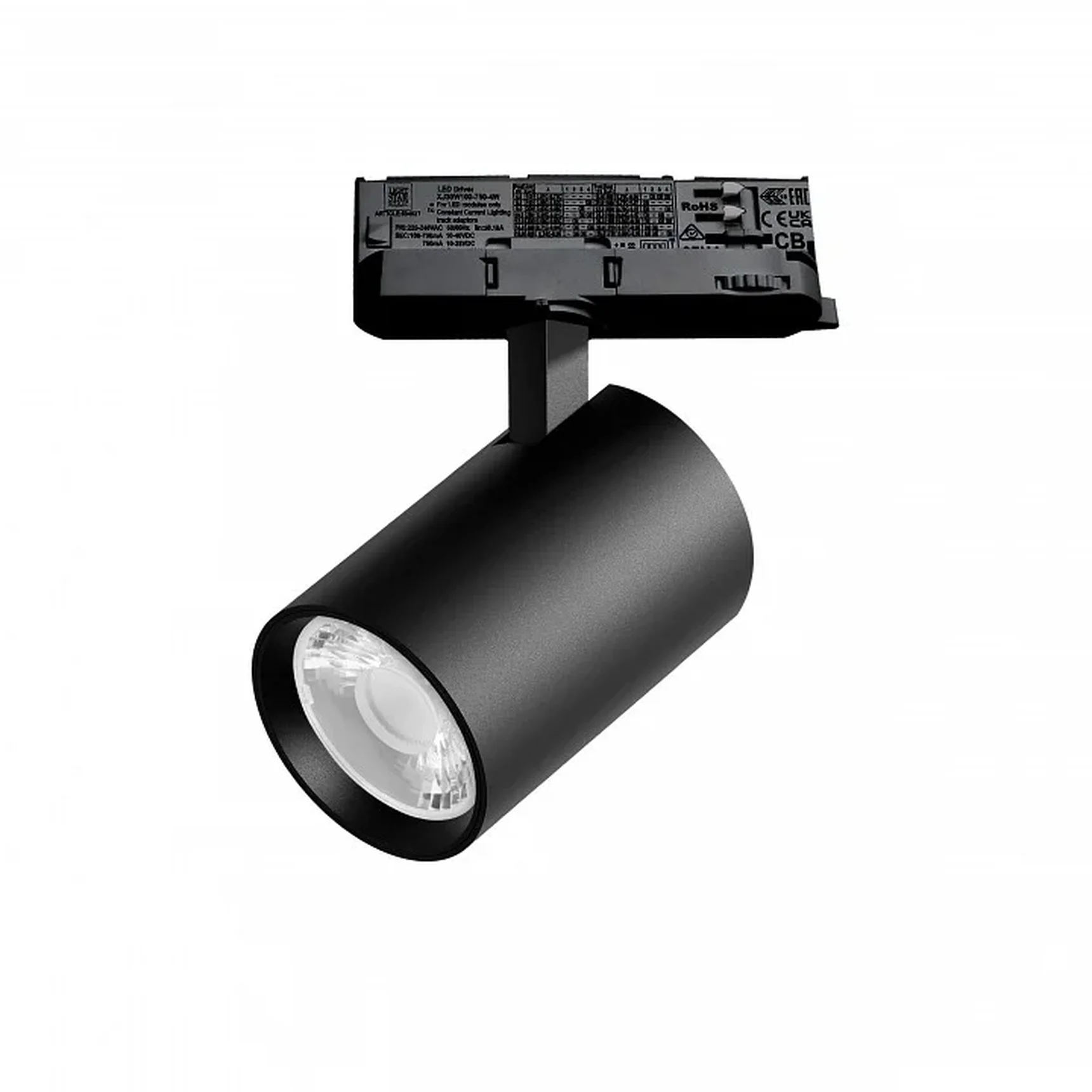 A5247QT15G Светильник ALTA BASE для трековой системы Quattro LED 24W 3040LM 15G ЧЕРНЫЙ 4000K с адаптером (215247 + 594037 + 215201)