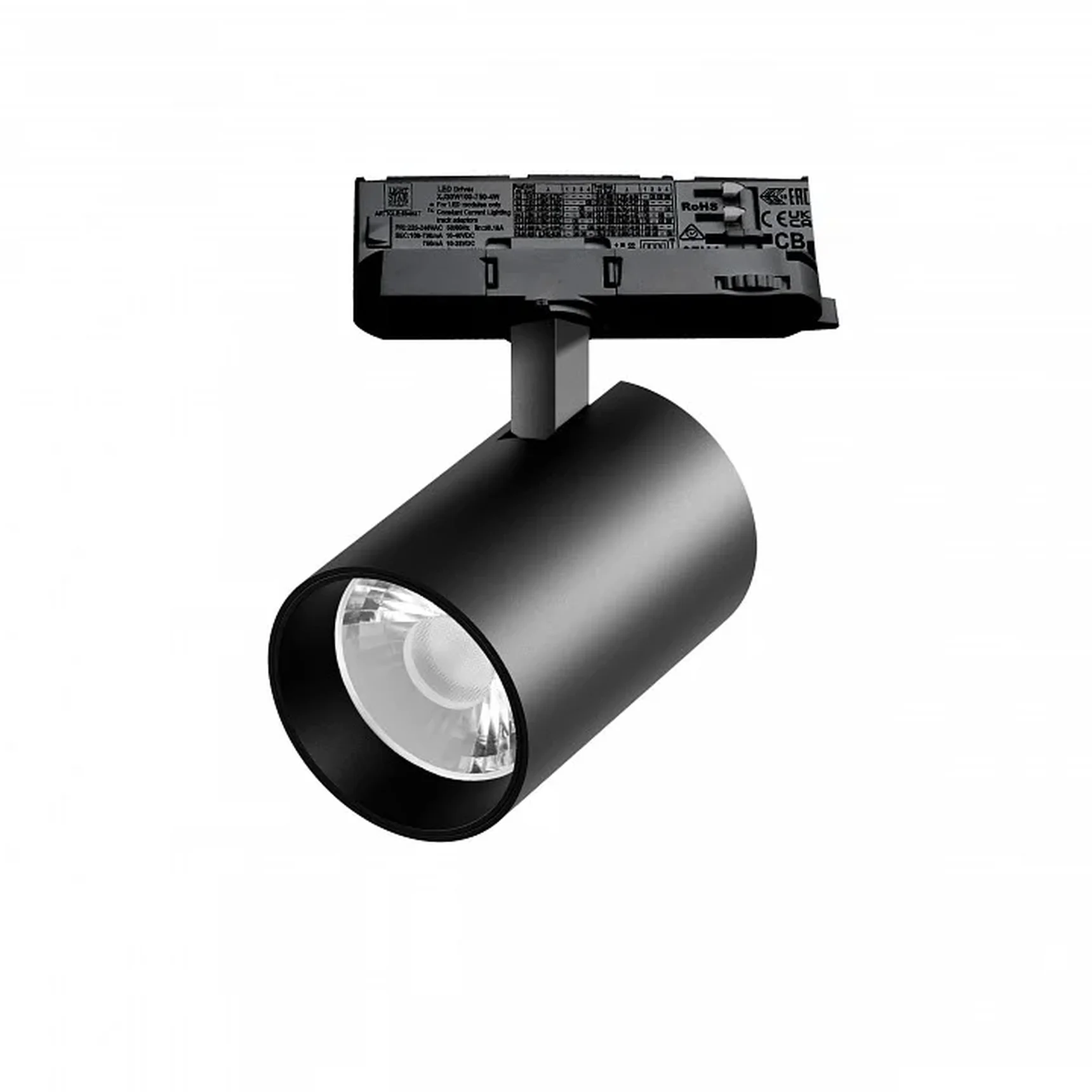 A5337QT15G Светильник ALTA BASE для трековой системы Quattro LED 30W 3525LM 15G ЧЕРНЫЙ 3000K с адаптером (215337 + 594037 + 215301)