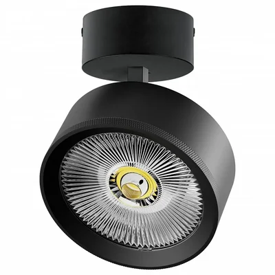A5747SO Светильник ALTA PRO накладной LED 35W 3230LM 36G ЧЕРНЫЙ 4000K с накл. чашей