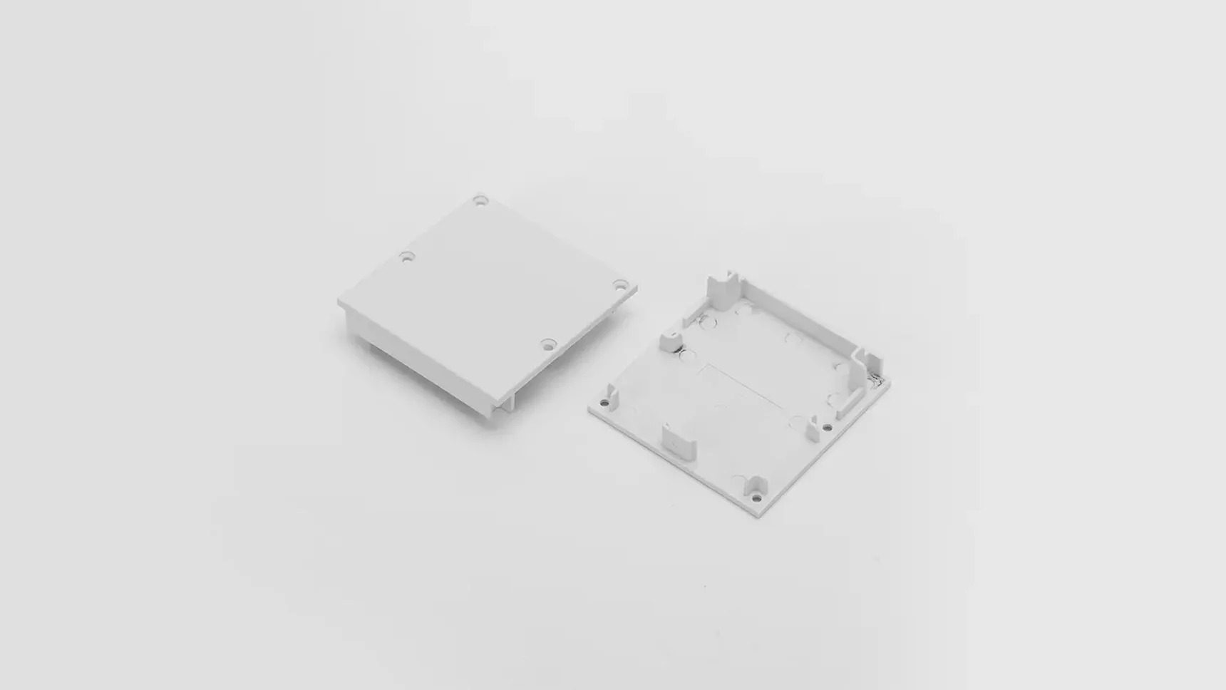 Заглушки LS5050-W-ECS для профиляDesignLed LS.5050-W (комплект, 2 шт), LS5050-W-ECS