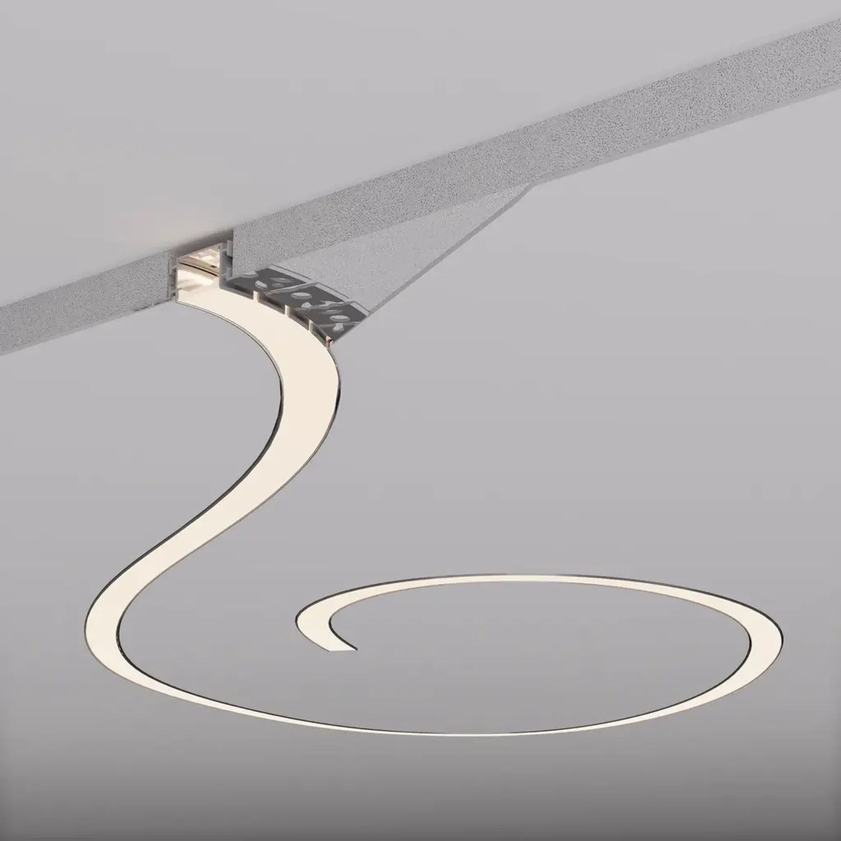 Профиль FANTOM-BENT-W23-SIDE-2000 ANOD (Arlight, Алюминий), 040331