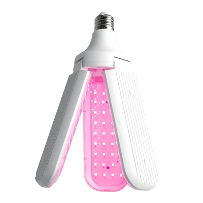 Лампа светодиодная 3-х лепестковая Feron LB-7000 E27 30W красно-синий спектр