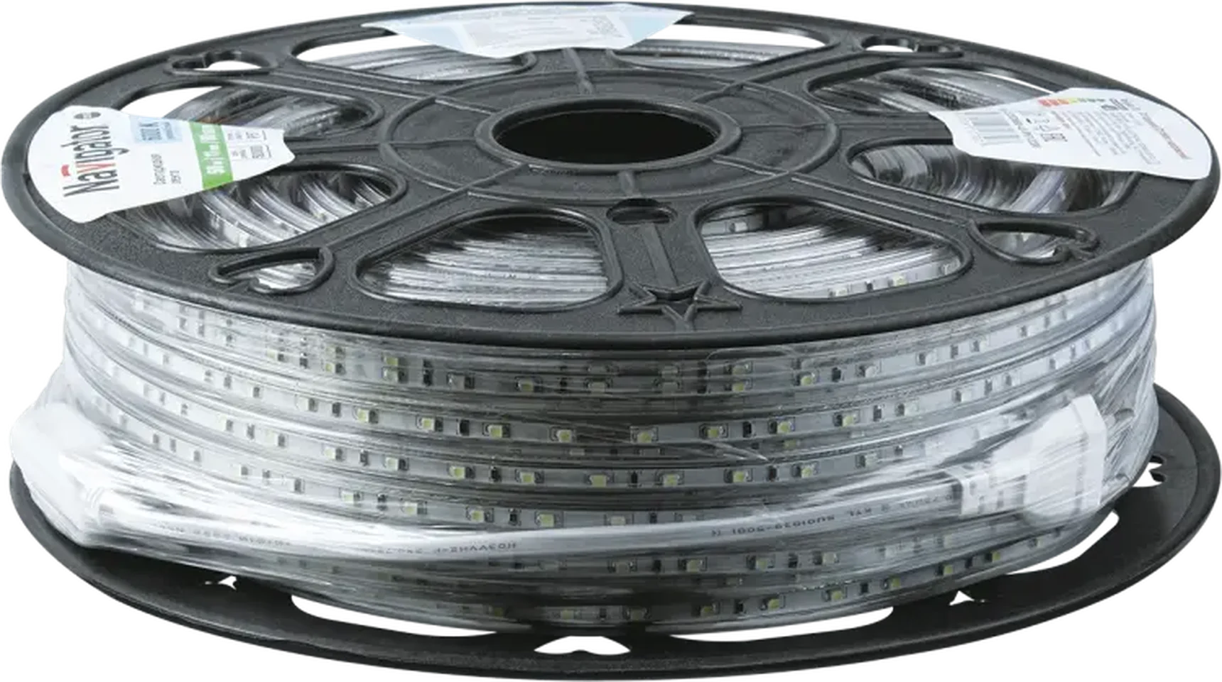 Лента светодиодная NLS-3528WW60-4,8-IP67-220V R50 4,8Вт 220В 3000К IP67 20м