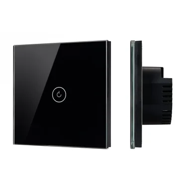 Выключатель сенсорный SWT-OMALI-S01-ZB-BK (250V, 10A, Zigbee) (Arlight, Стекло)