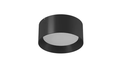 Светильник светодиодный потолочный накладной , серия BQ, Черный, 20Вт, IP20, Нейтральный белый (4000К), 007134