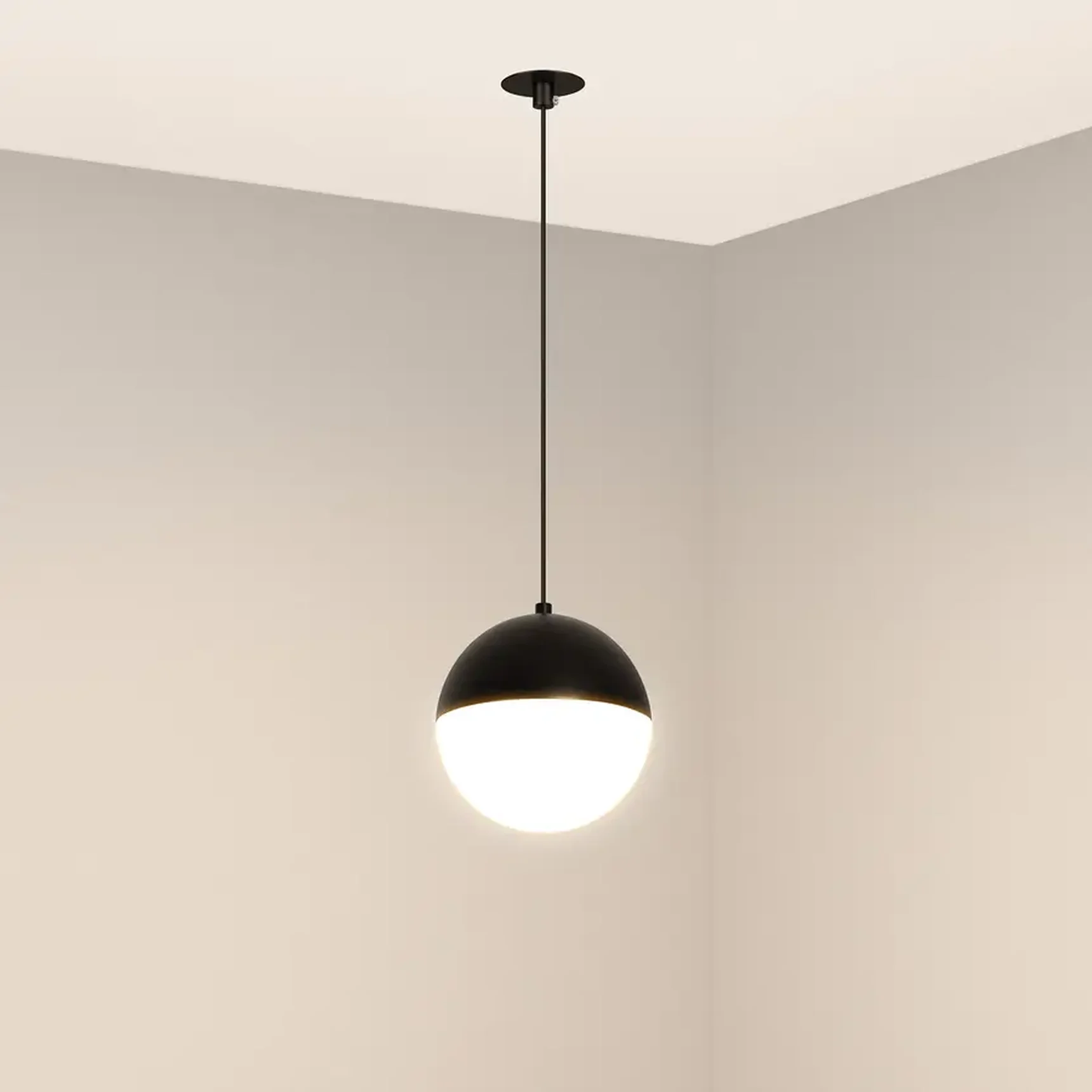 Светильник SP-EMISFERO-HANG-BUILT-R150-11W Day4000 (BK, 170 deg, 230V) (Arlight, IP20 Металл, 3 года)