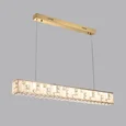 5072/50L HALL ODL24 615 золото/прозрачный/белый/металл/хрусталь/алебастр Подвес LED 50W 3700K CROSSA