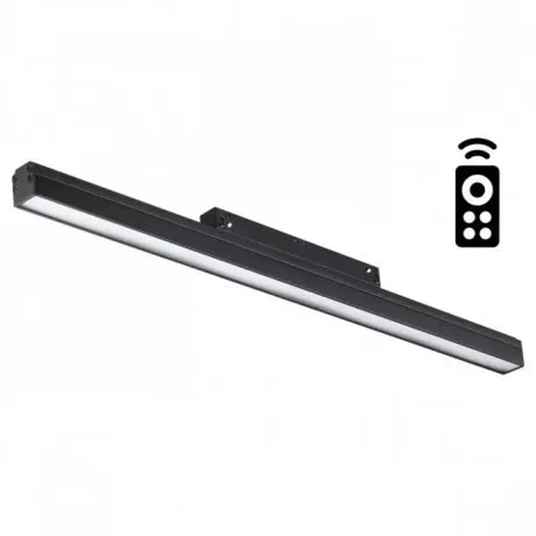 Трековый светильник для низковольного шинопровода с пультом управления Novotech FLUM 358616