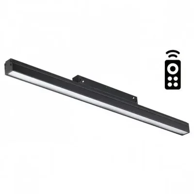 Трековый светильник для низковольного шинопровода с пультом управления Novotech FLUM 358616