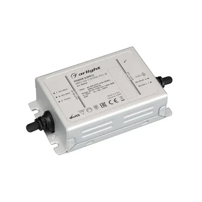 Блок питания ARPJ-LG-1151050-PFC-B (80W, 57-115V, 0.5-1.05A) (Arlight, IP67 Металл, 5 лет) 055269