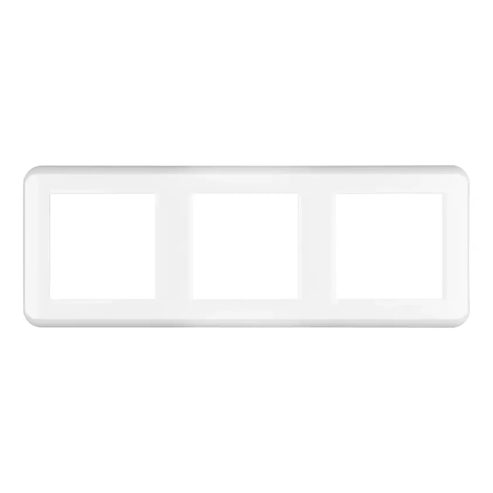 Рамка пластиковая FRM-VERSA-PL-3-WH (Arlight, -)