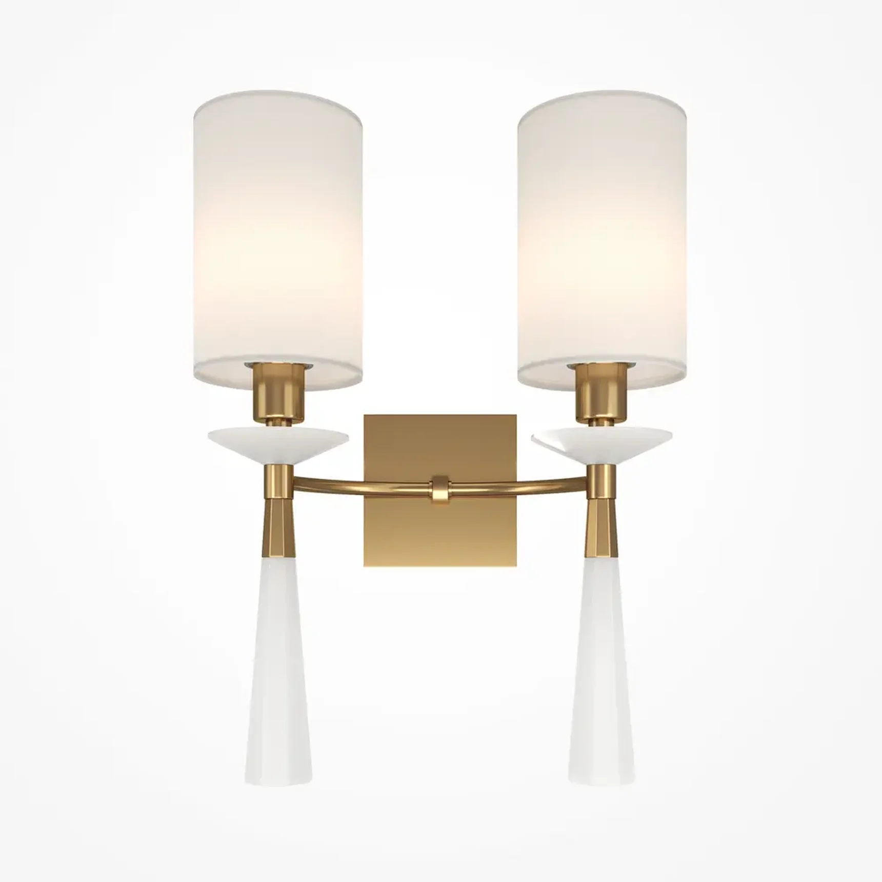 Настенный светильник (бра) Bianco E14х2 60Вт, MOD224WL-02BS1