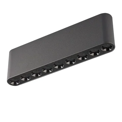 7092/21CL HIGHTECH ODL25 399 Потолочный светильник черный/металл/акрил IP20 LED 21W 3000K 220V SMALL