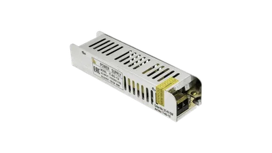 Блок питания для светодиодных лент компактный (узкий), 60 W, 12V, T-60-12