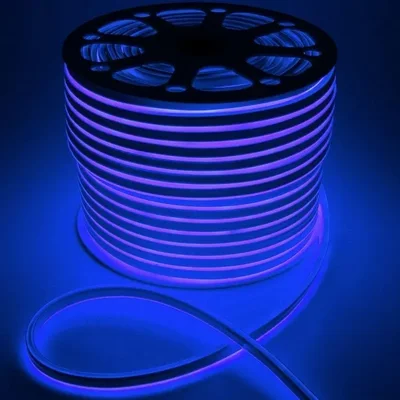 Лента Гибкий Неон GLS-2835-120-9.6-220-BNL-IP67-B катушка 50м