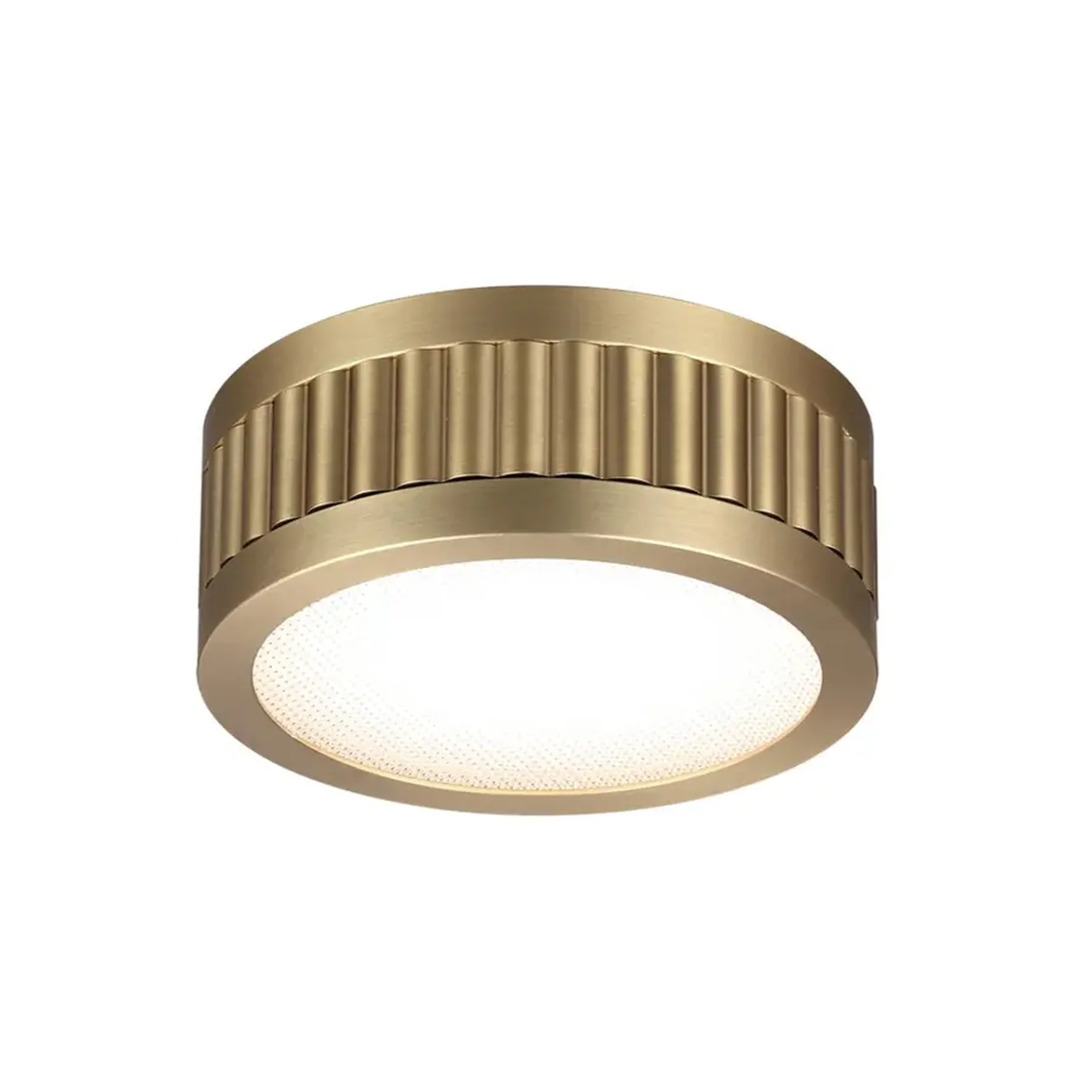 7013/7CL HIGHTECH ODL25 343 Потолочный св-к металл/под латунь IP20 7W CRI>90 3000K 220V MANCHESTER