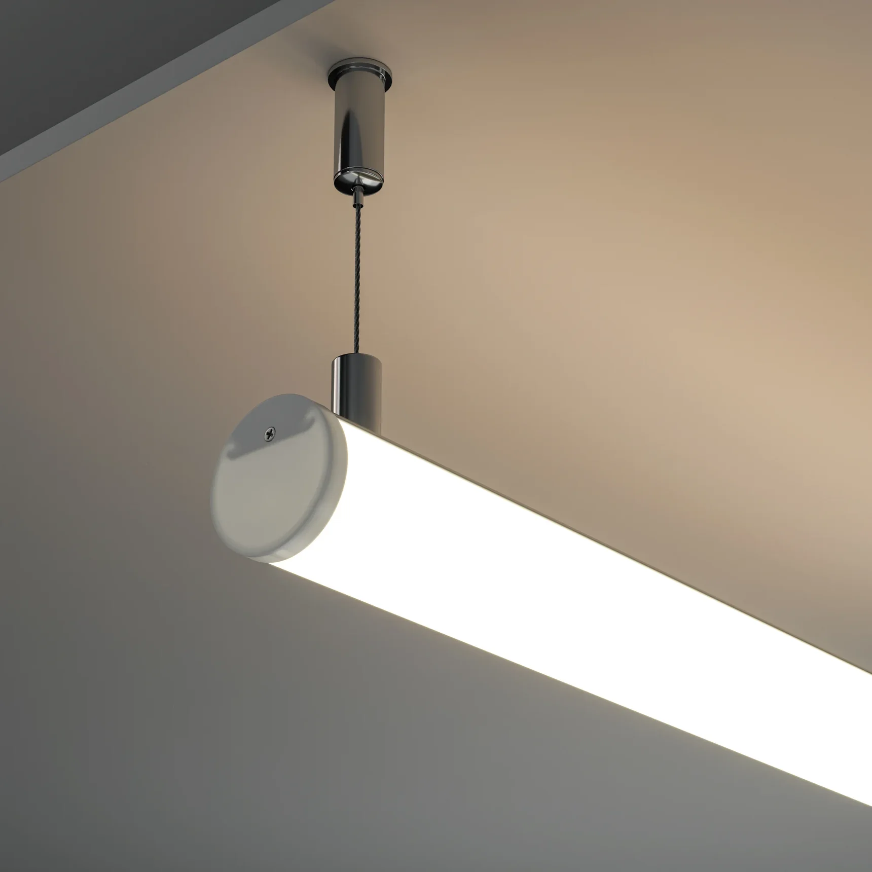 Алюминиевый профиль подвесной, ALM-D30-S-2M