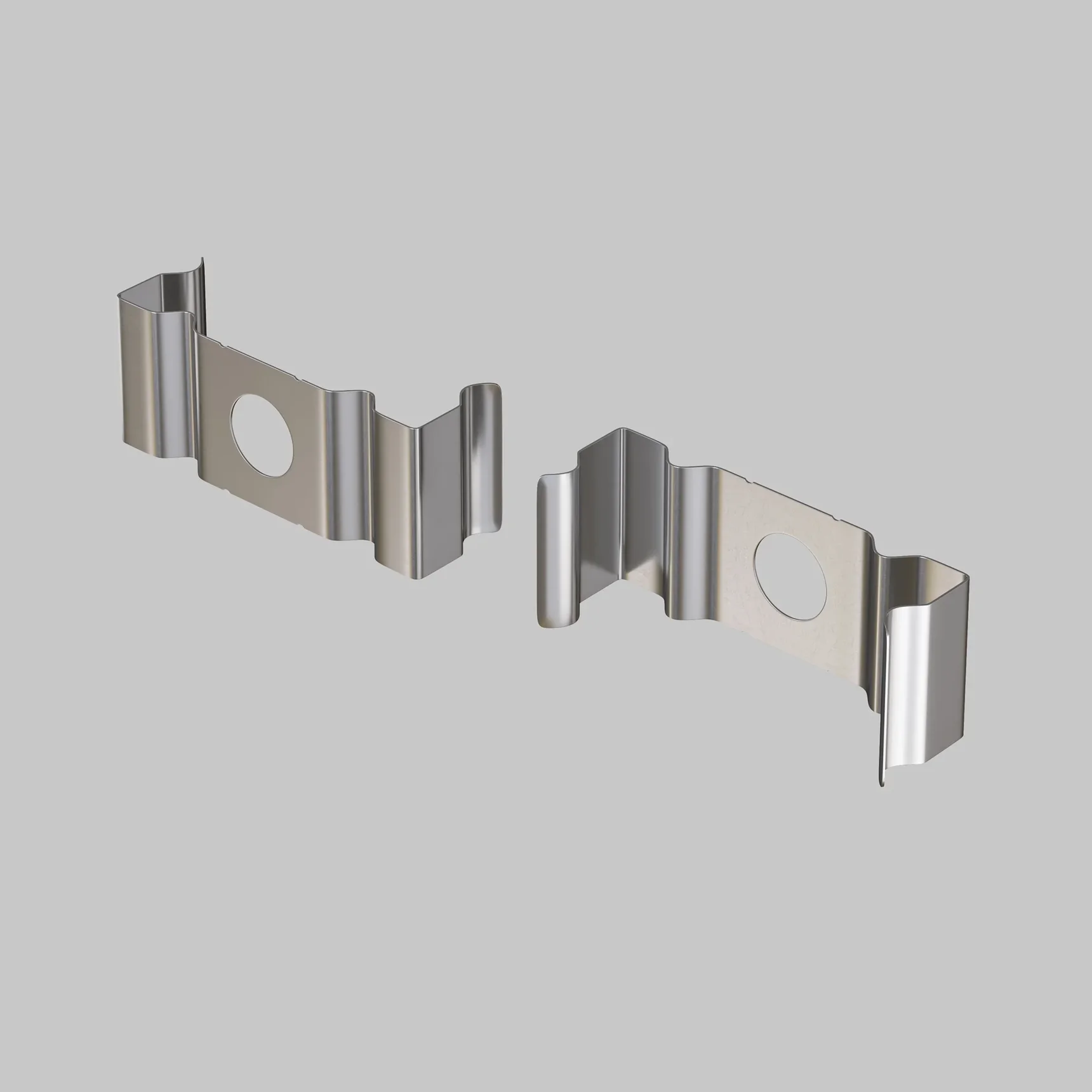 Комплект креплений (для профиля ALM002S-2M) 10шт., ALM002MT