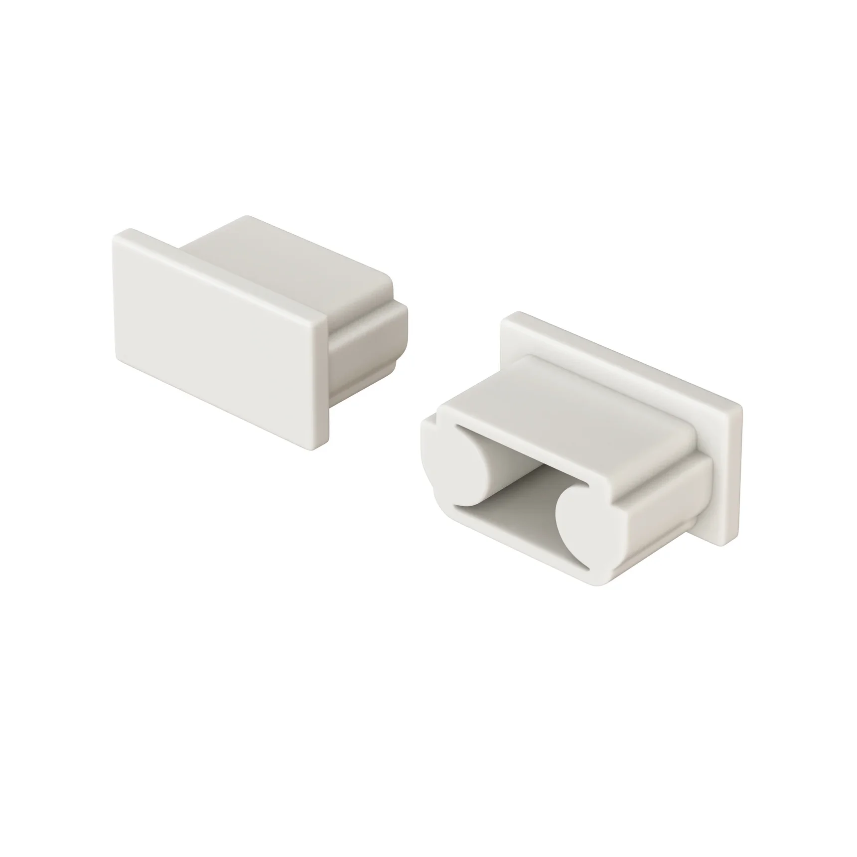 Комплект заглушек (для профиля ALM004S-2M) 10шт., ALM004EC