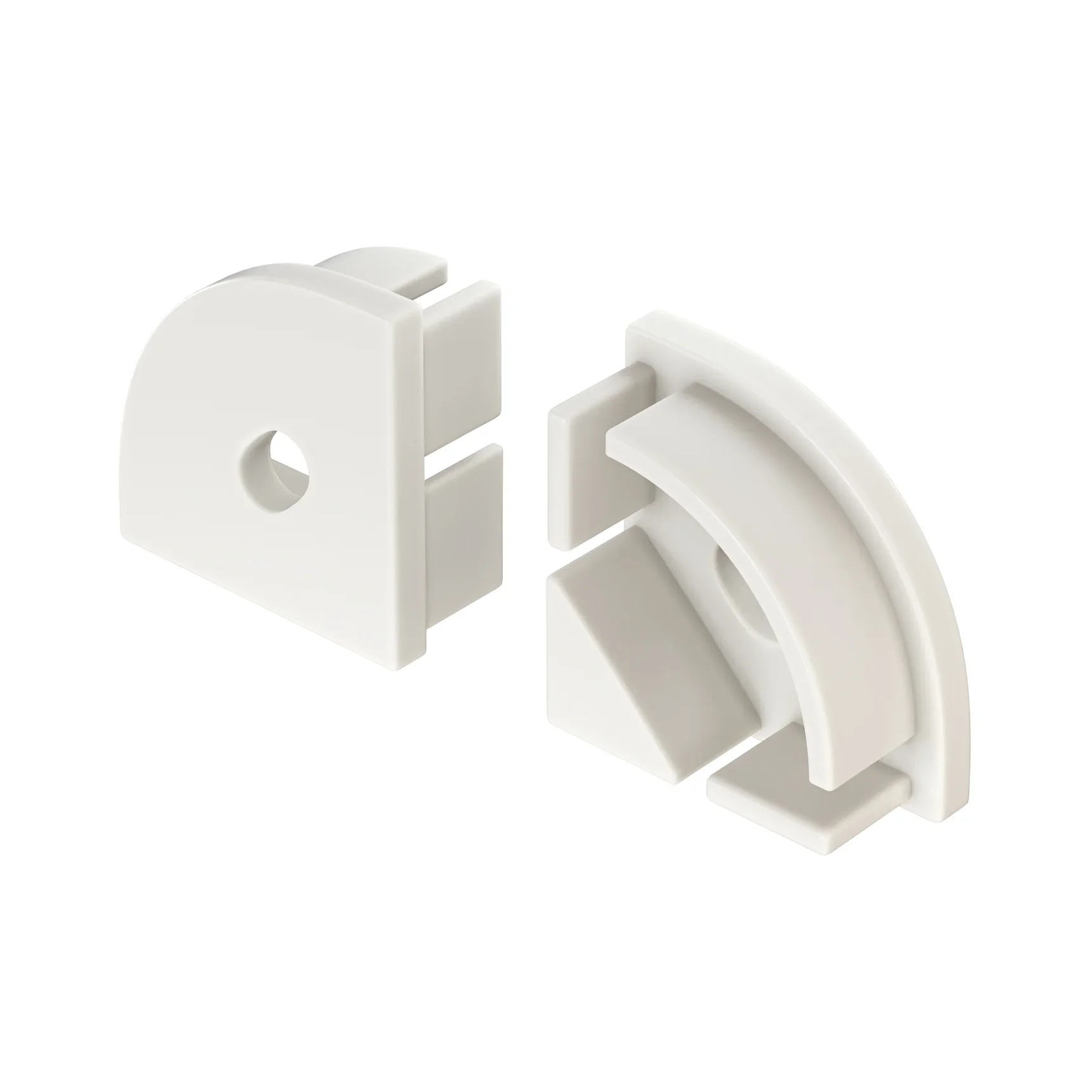 Комплект заглушек (для профиля ALM008S) 10шт., ALM008EC