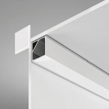 Алюминиевый профиль накладной 16x16 S, ALM009S-2M