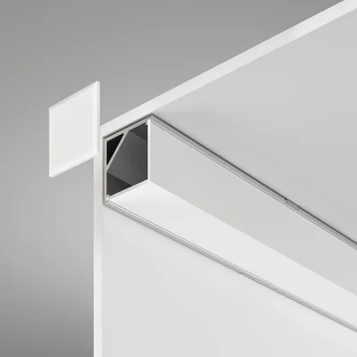 Алюминиевый профиль накладной 16x16 S, ALM009S-2M