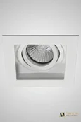 Поворотный встраиваемый точечный светильник AM Group AM165 WH